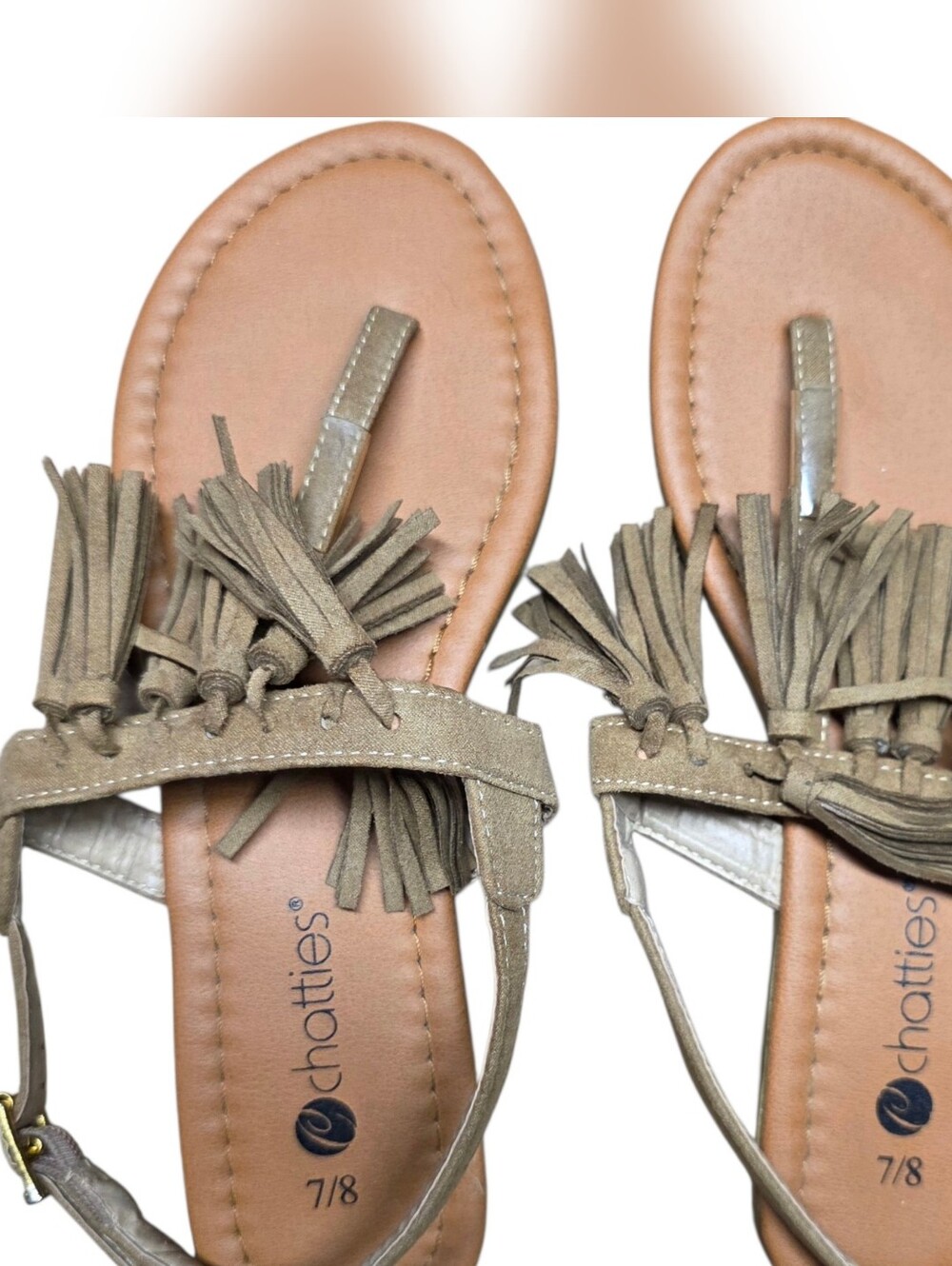 3 Pair Sandal/Flip Flops Size 8 - Picture 4 of 10